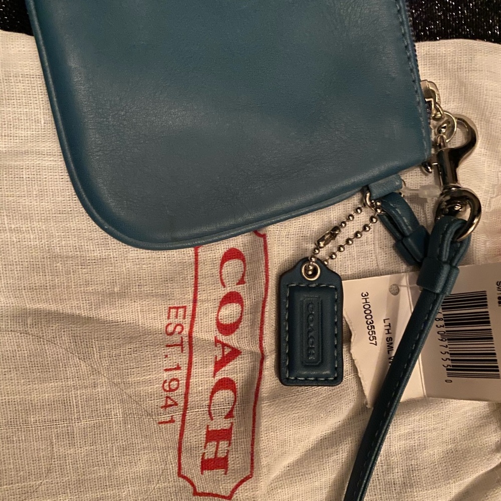 Coach and bag.